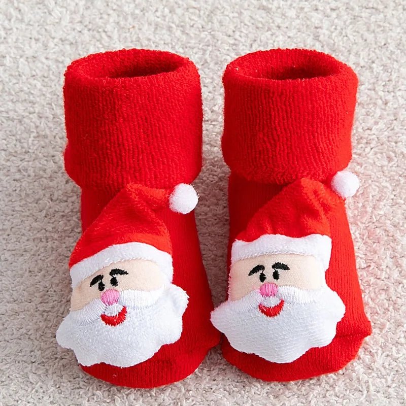 Chaussettes bébé - Noël. | LOVYNO - Maman MagicChaussettes bébé - Noël. | LOVYNO