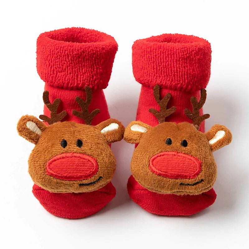 Chaussettes bébé - Noël. | LOVYNO - Maman MagicChaussettes bébé - Noël. | LOVYNO