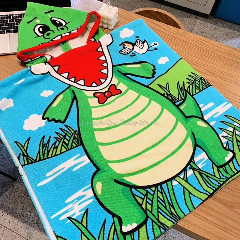 Serviette de bain à capuche