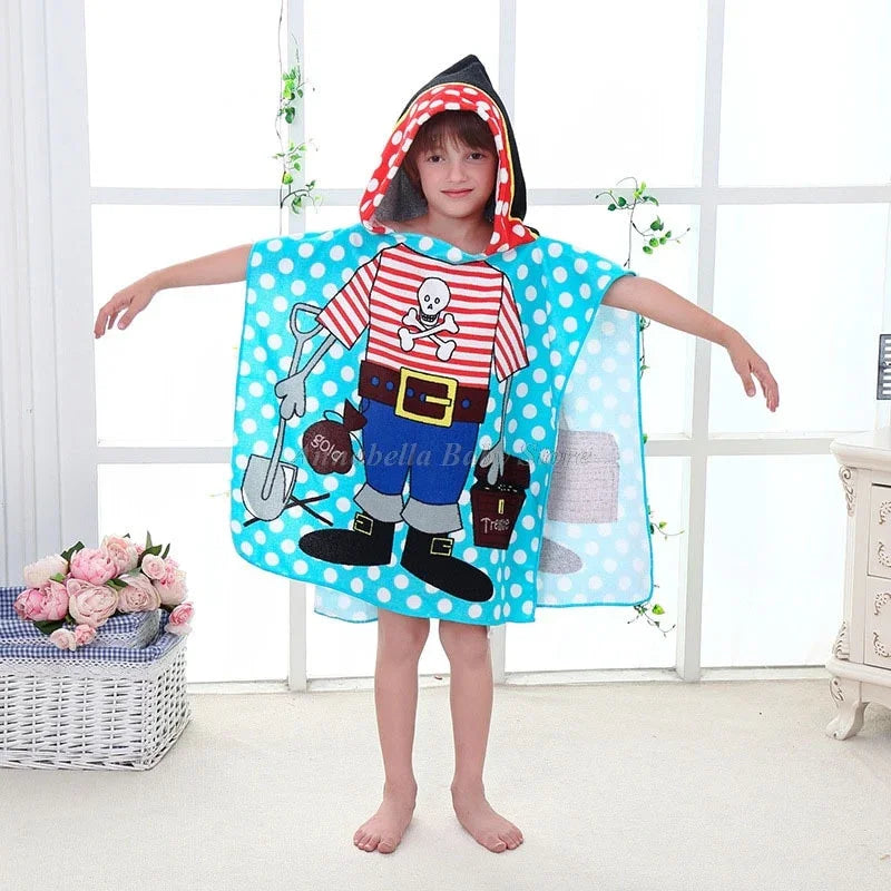 Serviette de bain à capuche