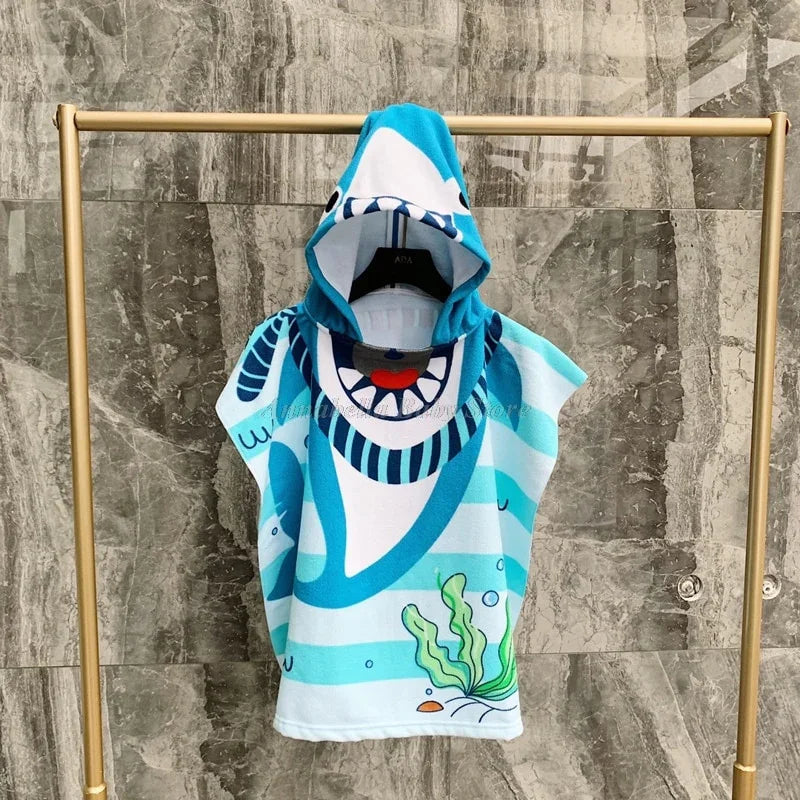 Serviette de bain à capuche
