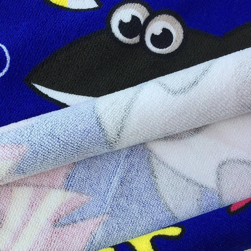 Serviette de bain à capuche