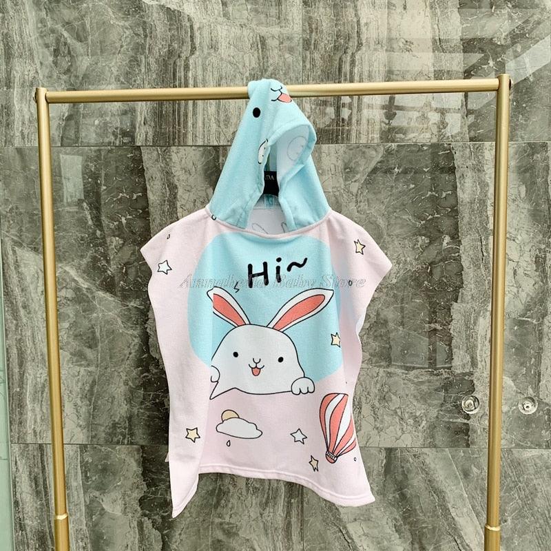 Serviette de bain à capuche
