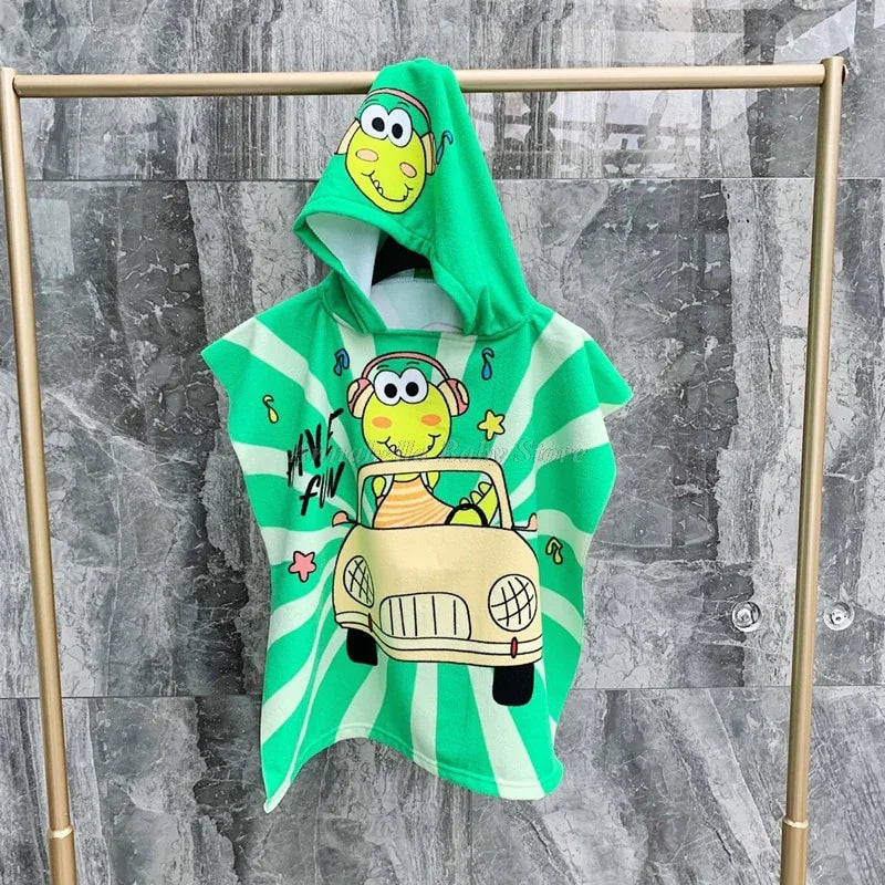 Serviette de bain à capuche